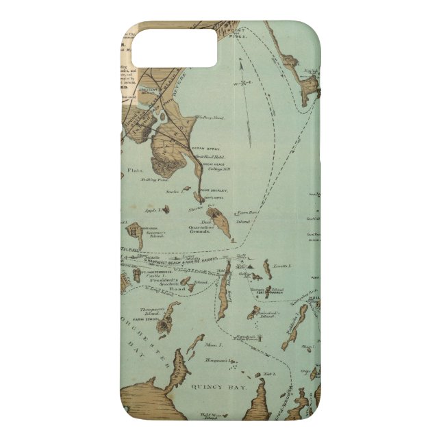 Boston Harbor Case-Mate iPhone Case (Back)