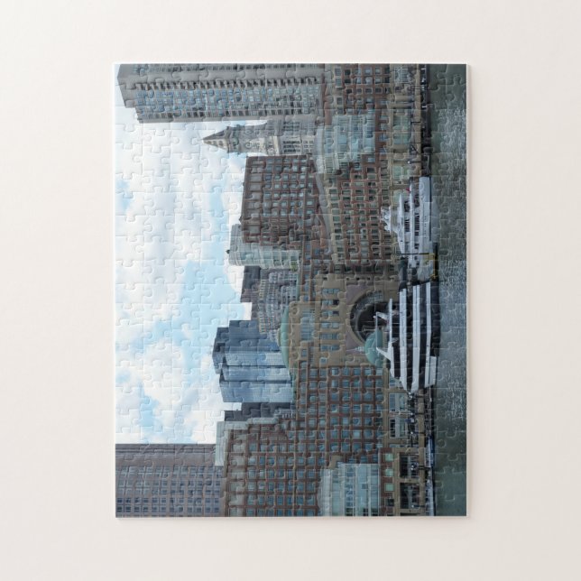Boston Harbor Jigsaw Puzzle (Vertical)