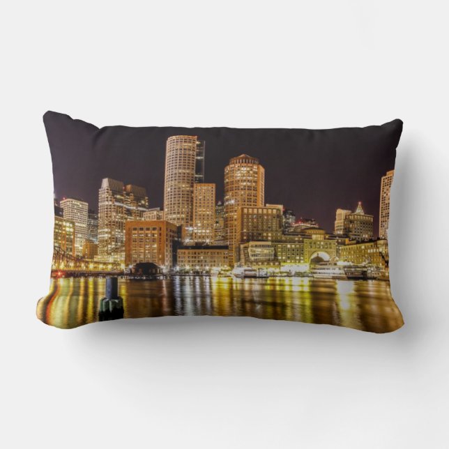 Boston Harbor Lumbar Pillow (Front)