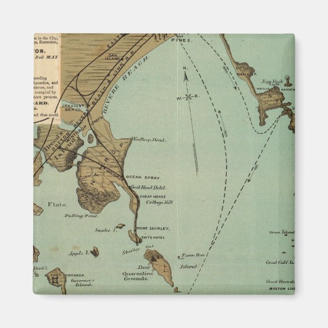 Boston Harbor Magnet (Front)