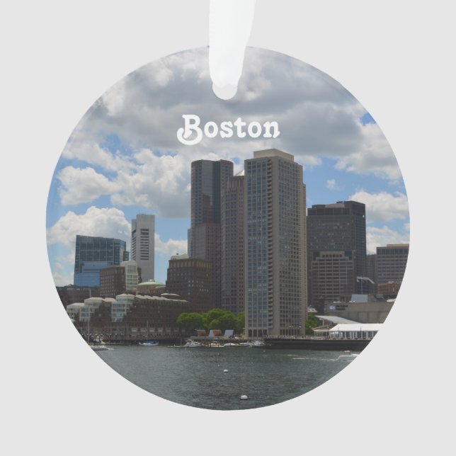 Boston Harbor Ornament (Front)