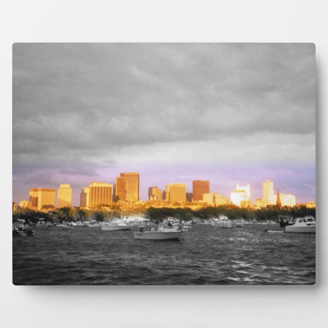 Boston Harbor Plaque (Front)