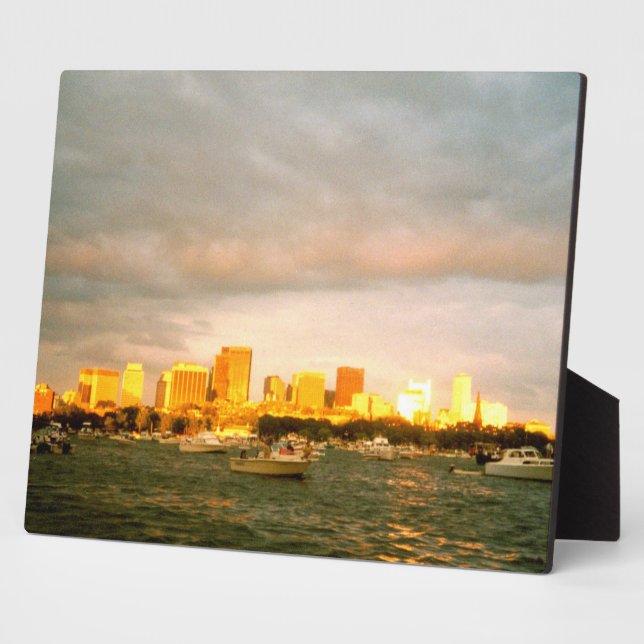 Boston Harbor Plaque (Side)