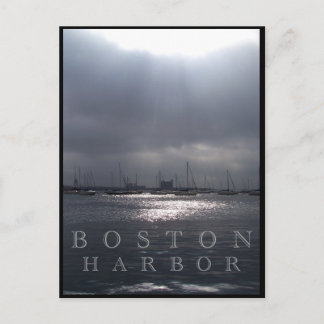Boston Harbor Postcard
