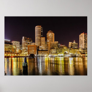 Boston Harbor Poster