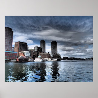 Boston Harbor Poster
