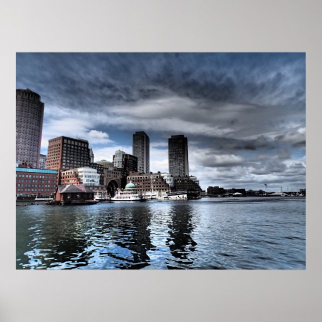 Boston Harbor Poster (Front)