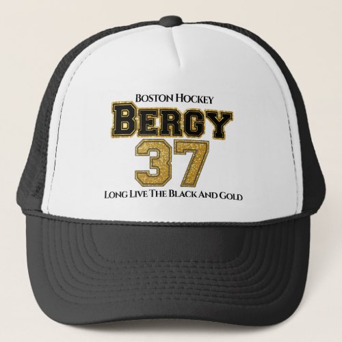 Boston Hockey Bergy 37 Trucker Hat