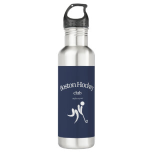 Boston Hockey Club T-Shirt Stainless Steel Water Bottle