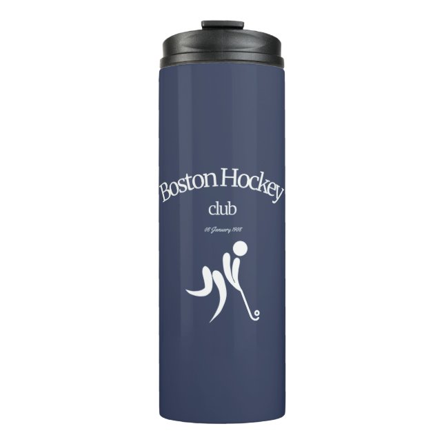 Boston Hockey Club T-Shirt Thermal Tumbler (Front)