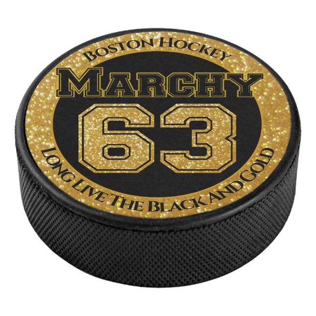 Boston Hockey Marchy 63 Puck (3/4)