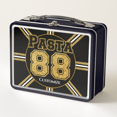 Boston Hockey Pasta 88 Metal Lunch Box