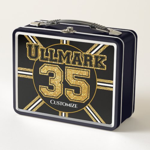 Boston Hockey Ullmark 35 Metal Lunch Box