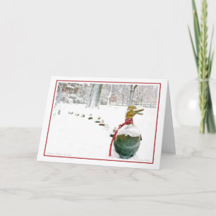 Boston-Holiday: Make Room for Ducklings Holiday Card