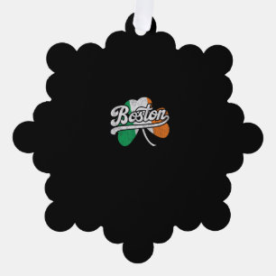 Boston Irish T-Shirt T-Shirt Ornament Card