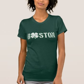Boston Irish (vintage) T-shirt by DeluxeWear at Zazzle