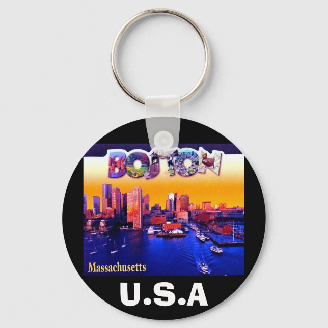 BOSTON KEYCHAIN (Front)