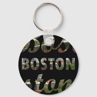 Boston Keychain