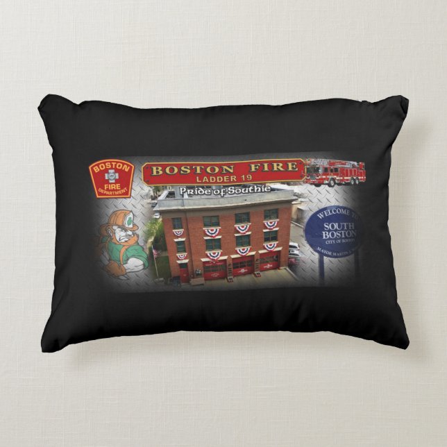 Boston Ladder 19 Decorative Pillow (Front)