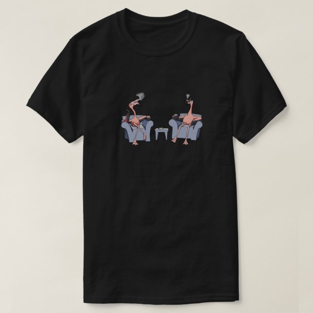 Boston Legal Flamingos  Essential T-Shirt (Design Front)