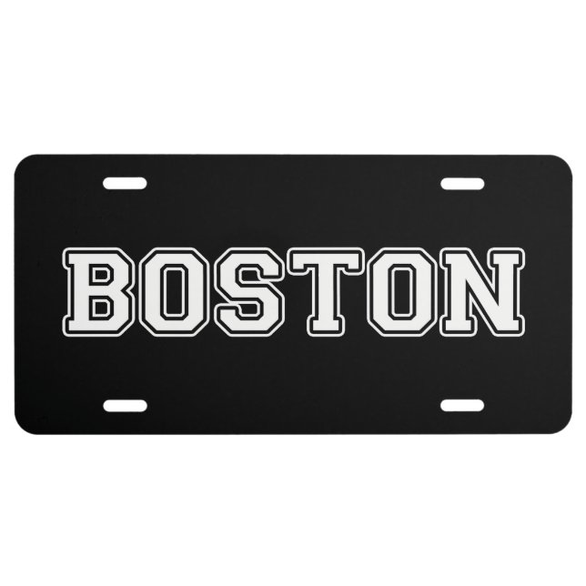 Boston License Plate (Front)