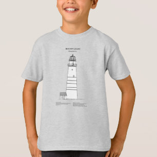 Boston Light Lighthouse - Massachusetts - SBD T-Shirt