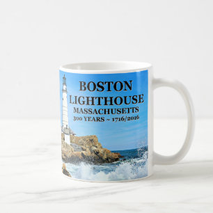 Boston Lighthouse, Massachusetts Coffee Mug
