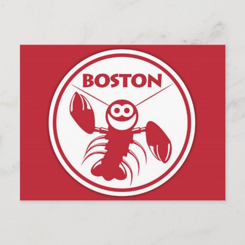 Boston Lobster Postcard