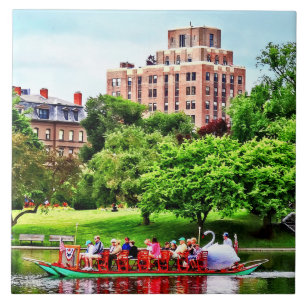 Boston MA - Boston Public Garden Ceramic Tile