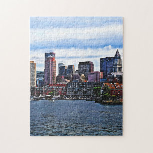 Boston MA - Inner Harbor Jigsaw Puzzle