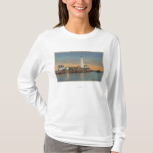 Boston, MABoston Lighthouse at Boston Harbor 2 T-Shirt