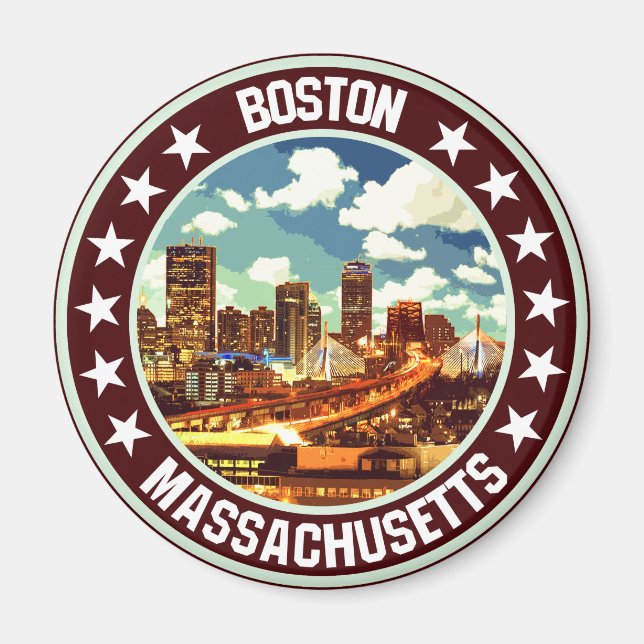 Boston                                             magnet (Front)