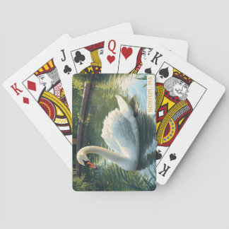 Boston, Mass. Public Garden Swan Player Cards