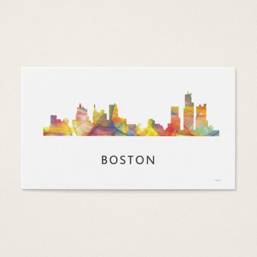BOSTON MASS. SKYLINE WB1- (Front)