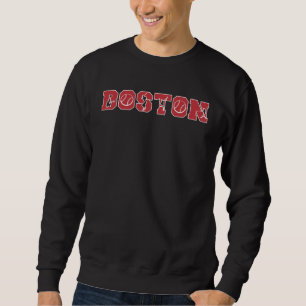 Boston Massachusettes Baseball Baseball Fan 1 Sweatshirt