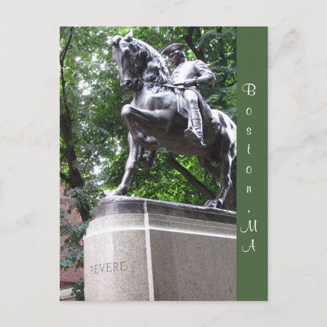 Boston, Massachusetts #1 Postcard (Front)