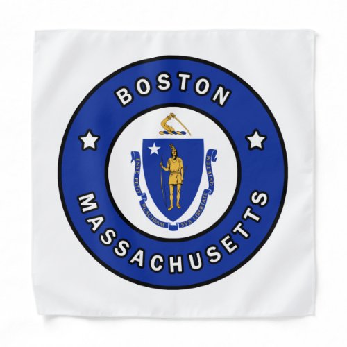 Boston Massachusetts Bandana