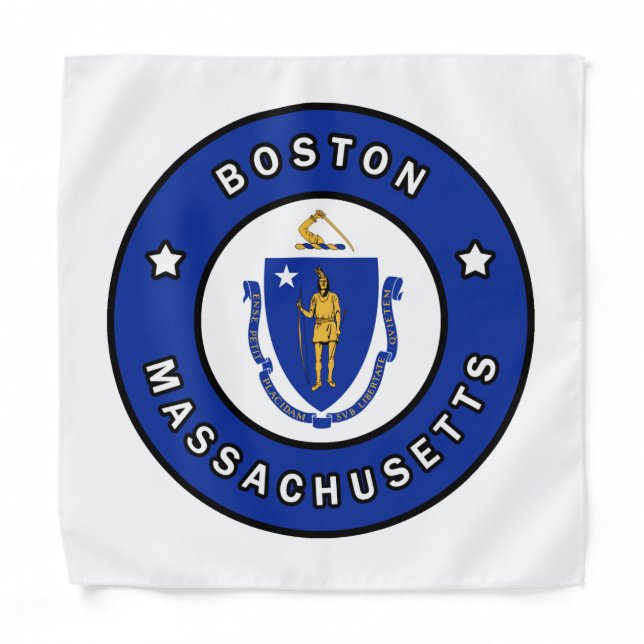 Boston Massachusetts Bandana (Front)