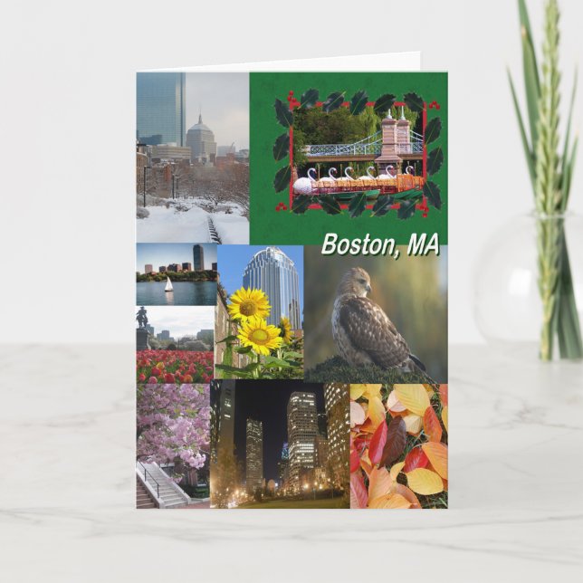 Boston, Massachusetts  Card (Front)