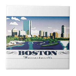 Boston, Massachusetts Ceramic Tile