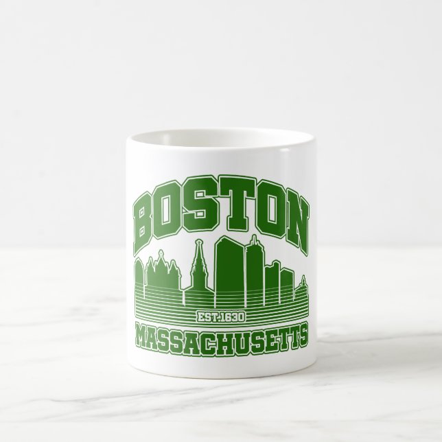 Boston,Massachusetts Coffee Mug (Center)
