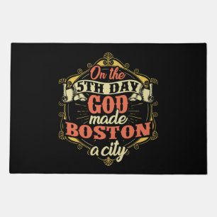 Boston Massachusetts Doormat