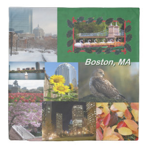 Boston, Massachusetts  Duvet Cover