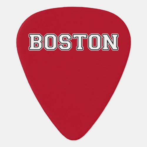 Boston Massachusetts Guitar Pick