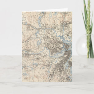 Boston, Massachusetts Holiday Card