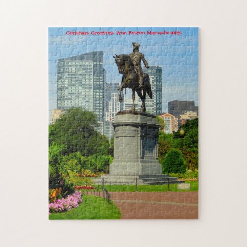 Boston Massachusetts Jigsaw Puzzle