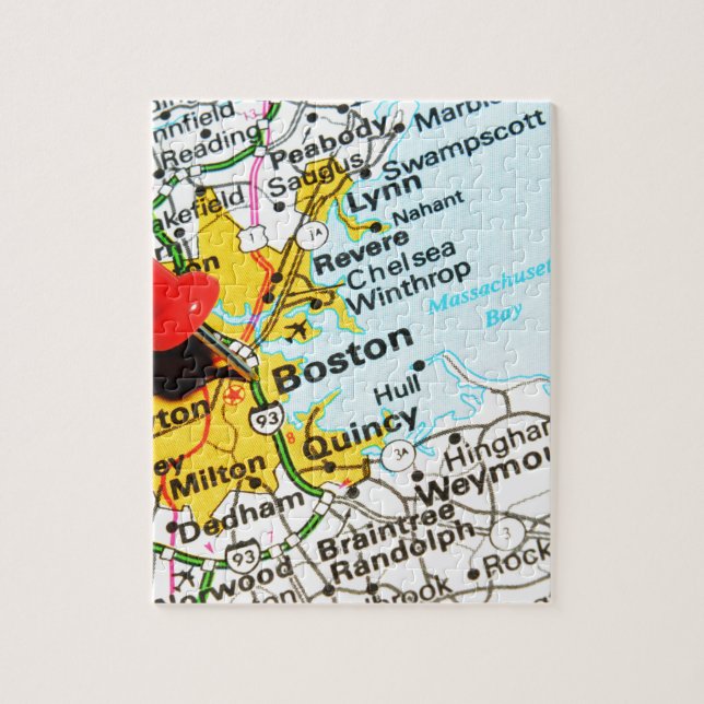 Boston, Massachusetts Jigsaw Puzzle (Vertical)