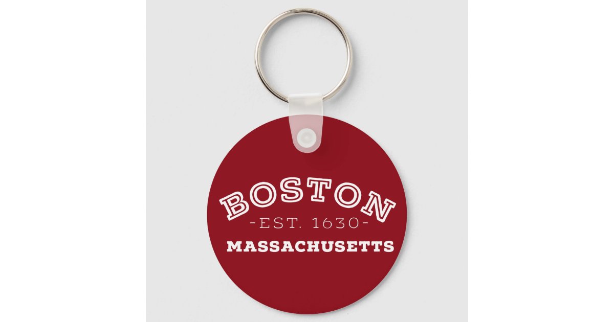 Boston Souvenirs Keychains Custom United States Keychain