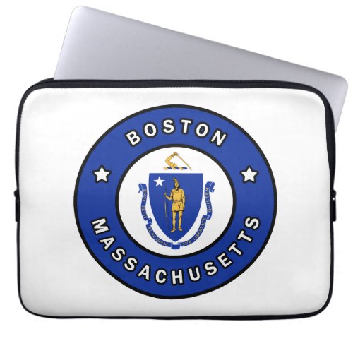 Boston Massachusetts Laptop Sleeve