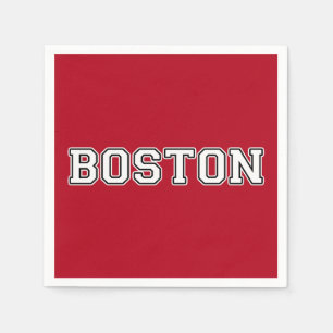 Boston Massachusetts Napkins